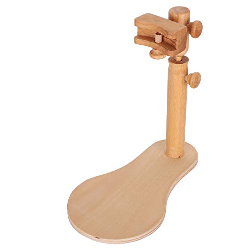 MUNEFE Stickerei -Hoop -Stand, Holzverstellbares Stickerei -Hoop -Stand, Stickerei -Hoop -Halter -Rahmen für Kunsthandwerksnähler -Nadelprojekte von MUNEFE
