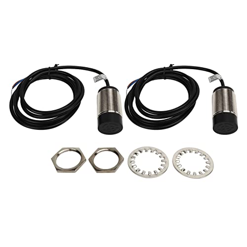 Munefe 2 Set Proximity Sensor Switch, NPN DC 2 Draht normalerweise geschlossen NC 15 mm Abstand Proximity Switch 6 36VDC Munefe 2 Set Proximity Sensor Switch, NPN DC 2 Draht normalerweise geschlossen NC 15 mm Abstand Proximity Switch 6 36VDC von MUNEFE