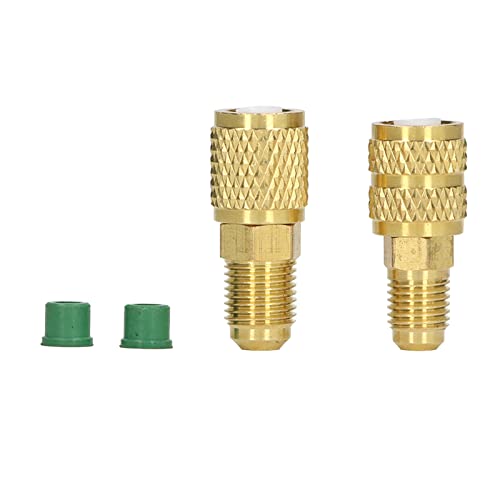 Munefe R410 Straight Swivel Adapter, Split -Adapter für Messgeräte, geteiltes Vakuumadapter für die Kompatibilität mit allen Arten von HLK -Systemen von MUNEFE
