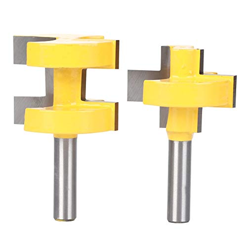 Munefe Shank Router Bit, 2pcs 8mm Shank Square Zahnrouter Bit, hohe Härte Mahlen -Cutter -Werkzeug für Holzbearbeitung Munefe Shank Router Bit, 2pcs 8mm Shank Square Zahnrouter Bit, hohe Härte Mahlen -Cutter -Werkzeug für Holzbearbeitung von MUNEFE