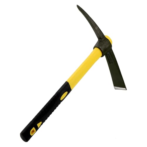 MUNGHOK Hand Spitzhacke, Gartenhacke mit Stiel 38cm lang, Kreuzhacke Garten Pickaxe Mattock Handhacke für Gartenarbeit, Graben, Jäten MUNGHOK Hand Spitzhacke, Gartenhacke mit Stiel 38cm lang, Kreuzhacke Garten Pickaxe Mattock Handhacke für Gartenarbeit, Graben, Jäten von MUNGHOK