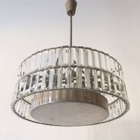 Außergewöhnlicher Mid Century Modern Kronleuchter | Pendelleuchte Deckenlampe Wohl Rupert Nikoll Bakalowits + Sons, 1960Er Jahre von MUNICHMODERN