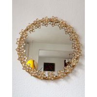 Großer Und Luxuriöser Wandspiegel | Spiegel Palwa, Germany Mit Kristallglas Vergoldeter Messingrahmen Großer Und Luxuriöser Wandspiegel | Spiegel Palwa, Germany Mit Kristallglas Vergoldeter Messingrahmen von MUNICHMODERN
