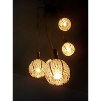 Schöne Und Seltene Mid Century Modern Kaskadenleuchte | Hängelampe 5-Armig Emil Stejnar Rupert Nikoll Ära 1960Er/70Er Jahre von MUNICHMODERN