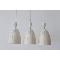 Set Von Drei Eleganten & Seltenen Mid Century Modern Diabolo Pendelleuchten | Hängelampen Sarfatti Stilnovo Arteluce Ära 1950Er von MUNICHMODERN
