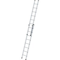 Munk - Günzburger Steigtechnik Sprossen-Schiebeleiter 2tlg. ohne Traverse 2 x 8 Sprossen - 020208 von MUNK