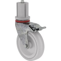 Munk - Günzburger Steigtechnik Lenkrolle ø 125 mit Feststellbremse und Zapfen - 027959 von MUNK