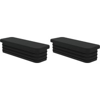 Günzburger Steigtechnik 2x Holm-Abdeckkappe gerade für Holm 73 x 25 mm - 019234 von MUNK