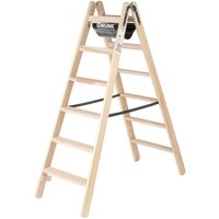 Holz Stufen-Stehleiter 2x6 Stufen - Munk von MUNK