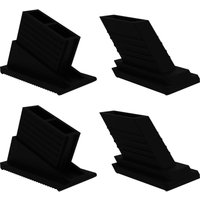 Munk - Günzburger Steigtechnik 4x Innenschuhe für Aluminium-Klapptreppen - 019245 von MUNK