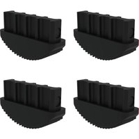 Munk - Günzburger Steigtechnik 4x Innenschuh für Leitern aus gfk 98 x 25 mm - 019244 von MUNK