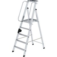 Günzburger Steigtechnik Plattformleiter 5 Stufen mit Ablageschale - 050085 Günzburger Steigtechnik Plattformleiter 5 Stufen mit Ablageschale - 050085 von MUNK