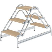 MUNK Aluminium-Arbeitspodest beidseitig begehbar Holz 2 x 3 Stufen MUNK Aluminium-Arbeitspodest beidseitig begehbar Holz 2 x 3 Stufen von MUNK
