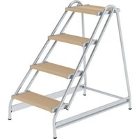MUNK Aluminium-Arbeitspodest einseitig begehbar Holz 4 Stufen MUNK Aluminium-Arbeitspodest einseitig begehbar Holz 4 Stufen von MUNK