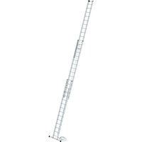 Günzburger Steigtechnik Sprossen-Seilzugleiter 3tlg. mit Standard-Traverse 3 x 14 Sprossen - 021614 von GÜNZBURGER STEIGTECHNIK