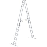 Günzburger Steigtechnik Sprossen-Stehleiter 4tlg. mit nivello-Traverse 4 x 12 Sprossen - 033048 Günzburger Steigtechnik Sprossen-Stehleiter 4tlg. mit nivello-Traverse 4 x 12 Sprossen - 033048 von GÜNZBURGER STEIGTECHNIK