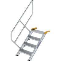 MUNK Treppe 45° inkl. einen Handlauf, 600mm Stufenbreite, 4 Stufen von MUNK