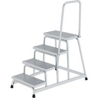 Munk Arbeitspodest starr R13 mit Handlauf 4 Stufen von MUNK