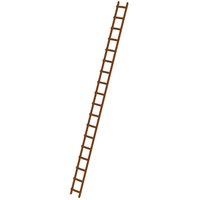 Munk Dachleiter Holz 18 Sprossen von MUNK