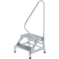 Munk - Günzburger Steigtechnik Montagetritt mit Handlauf 2 Stufen - 050178 von MUNK