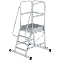 Munk Plattformleiter mit Rollen 4 Stufen Munk Plattformleiter mit Rollen 4 Stufen von MUNK