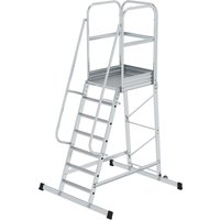 Munk Plattformleiter mit Rollen 7 Stufen Munk Plattformleiter mit Rollen 7 Stufen von MUNK