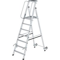 Munk Plattformleiter mit Rollen und Griff 7 Stufen mit Ablageschale Munk Plattformleiter mit Rollen und Griff 7 Stufen mit Ablageschale von MUNK