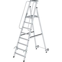 Munk Plattformleiter mit Rollen und Griff 8 Stufen mit Ablageschale Munk Plattformleiter mit Rollen und Griff 8 Stufen mit Ablageschale von MUNK