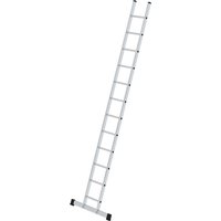 Munk Sprossen-Anlegeleiter 350 mm breit mit Standard-Traverse 12 Sprossen von MUNK