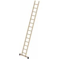 Munk Sprossen-Anlegeleiter Holz nivello®-Traverse 14 Sprossen von MUNK