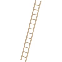 Munk Sprossen-Anlegeleiter Holz ohne Traverse 12 Sprossen von MUNK