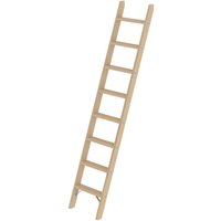 Munk Stufen-Anlegeleiter Holz ohne Traverse 8 Stufen von MUNK
