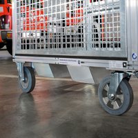 Munk - Rettungstechnik Stapleraufnahme für Rollcontainer von MUNK