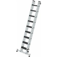 Stufen-Schiebeleiter mit nivello-Traverse 2-teilig clip-step R13 2x9 Stufen - Munk von MUNK