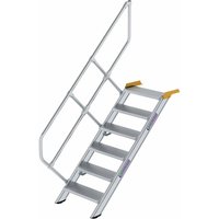 Treppe 45° inkl. einen Handlauf, 600mm Stufenbreite, 6 Stufen - Munk von MUNK