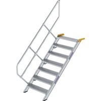 Treppe 45° inkl. einen Handlauf, 800mm Stufenbreite, 7 Stufen - Munk von MUNK