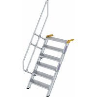 Treppe 60° inkl. einen Handlauf, 800mm Stufenbreite, 6 Stufen - Munk von MUNK