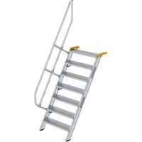 Treppe 60° inkl. einen Handlauf, 800mm Stufenbreite, 7 Stufen - Munk von MUNK