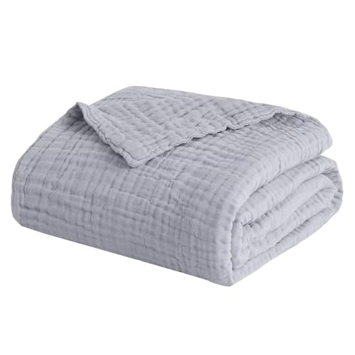 MUOOAY musselindecke musselin Decke 150 x 200 Summer Muslin Blanket Decke Klimadecke leicht sanft für Erwachsene als Kuscheldecke Bett Couchwurf MUOOAY musselindecke musselin Decke 150 x 200 Summer Muslin Blanket Decke Klimadecke leicht sanft für Erwachsene als Kuscheldecke Bett Couchwurf von MUOOAY