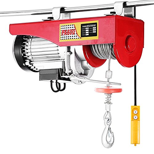 Elektrisches Hebezeug, 800 kg, Seilhebezug, 230 V, 12 m, automatisch für die Installation von Ausrüstung, Hubelementen, mechanischer Traktion von MUPAI