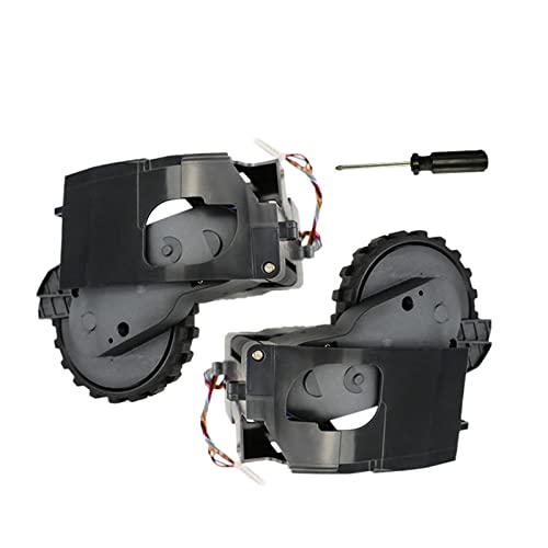MUPECO Ersatzteile Linkes und rechtes Rad, kompatibel mit Xiaomi Roborock S6 S61 S65 Roboter-Staubsauger-Ersatzteilen von MUPECO