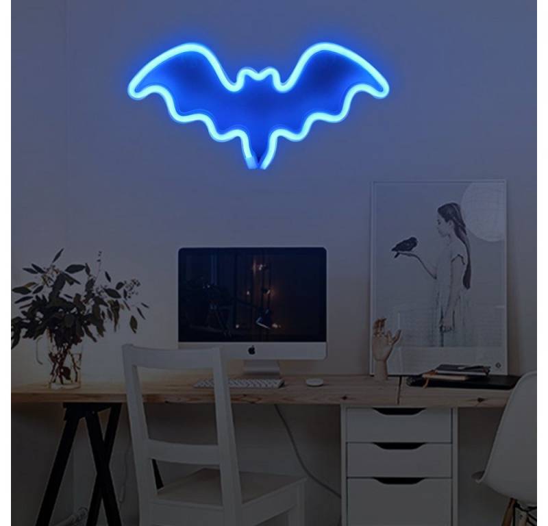 MUPOO LED Dekolicht LED Neon Sign Neon Schild - USB oder batteriebetrieb Neonlicht, Leuchtschilder Neon Sign Light, Schlafzimmer Weihnachten Party Kinderzimmer,Wand LED Deko von MUPOO