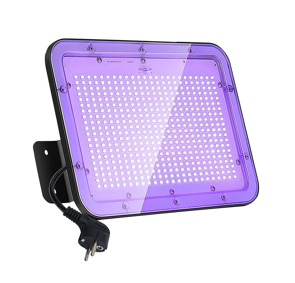 MUPOO LED Flutlichtstrahler LED Schwarzlicht für Party,30W/60W/100W IP66 Wasserdicht, 60W, UV Strahler Flutlicht Partylicht Schwarzlichtlampe,mit Stecker von MUPOO