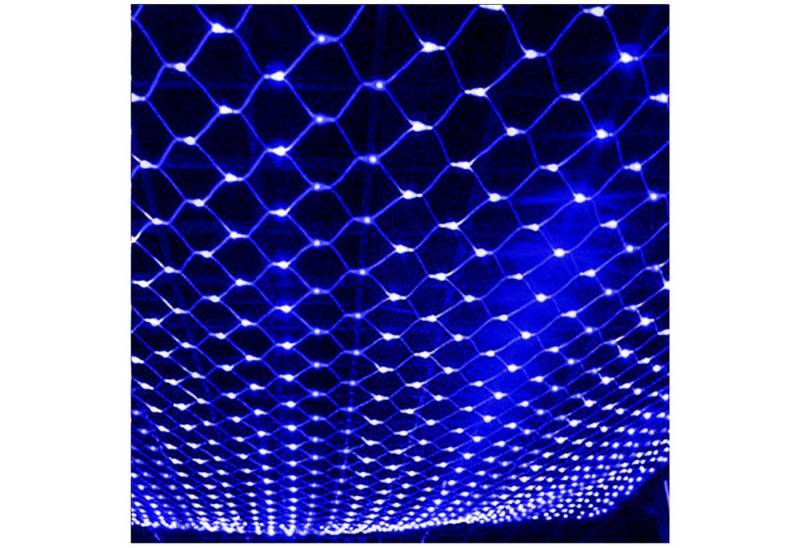 MUPOO LED-Lichternetz LED Lichternetz,Lichterkette Netz mit 8 Modi Fernbedienung Timer, Deko Lichtketten Lichtervorhang mit Stecker für Zimmer Weihnachten von MUPOO