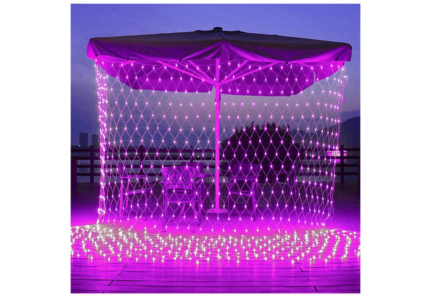 MUPOO LED-Lichternetz LED Lichternetz,Lichterkette Netz mit 8 Modi Fernbedienung Timer, Deko Lichtketten Lichtervorhang mit Stecker für Zimmer Weihnachten MUPOO LED-Lichternetz LED Lichternetz,Lichterkette Netz mit 8 Modi Fernbedienung Timer, Deko Lichtketten Lichtervorhang mit Stecker für Zimmer Weihnachten von MUPOO