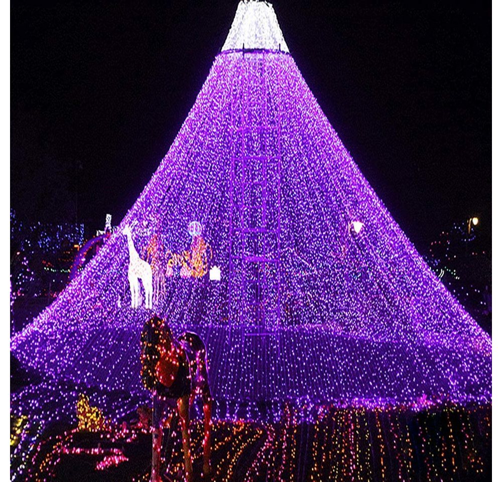 MUPOO LED Stripe LED-Lichterkette,100-2000 LEDs Wasserdicht( Mehrere Farben) , für Weihnachten,Hochzeiten,Weihnachtsfeiern von MUPOO