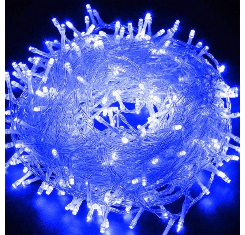 MUPOO Lichterkette LED Lichterkette,10M-100M 8 Modi lichterkette strom lichterketten, 2000-flammig, Wasserdicht Außen/innen Kupfer Lichterketten, Memory-Funktion von MUPOO