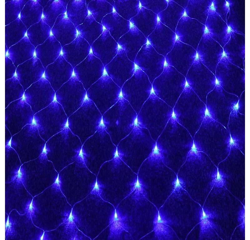 MUPOO Lichterkette LED-Lichtnetz 96/144/200/320/880LEDs LED-Lichterkette 8Modi 220V, LED-Lichtervorhang 1.5X1.5/2X2/3X2/6x4M LED-Netzlicht Wasser von MUPOO