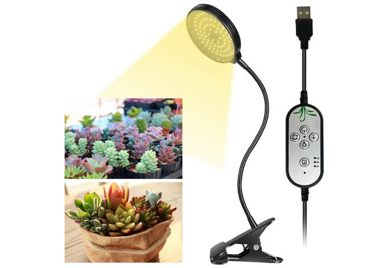 MUPOO Pflanzenlampe Pflanzenlampe USB-Modell Led pflanzenlicht für pflanzen,Timer,Clip-on, 1 Clip mit 1 Lampenkopf, 78 Leds Vollspektrum Pflanzenlicht 1/2/3/4 Lampenköpfe MUPOO Pflanzenlampe Pflanzenlampe USB-Modell Led pflanzenlicht für pflanzen,Timer,Clip-on, 1 Clip mit 1 Lampenkopf, 78 Leds Vollspektrum Pflanzenlicht 1/2/3/4 Lampenköpfe von MUPOO