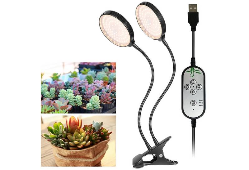 MUPOO Pflanzenlampe Pflanzenlampe USB-Modell Led pflanzenlicht für pflanzen,Timer,Clip-on, 1 Clip mit 2 Lampenkopf, 78 Leds Vollspektrum Pflanzenlicht 1/2/3/4 Lampenköpfe MUPOO Pflanzenlampe Pflanzenlampe USB-Modell Led pflanzenlicht für pflanzen,Timer,Clip-on, 1 Clip mit 2 Lampenkopf, 78 Leds Vollspektrum Pflanzenlicht 1/2/3/4 Lampenköpfe von MUPOO